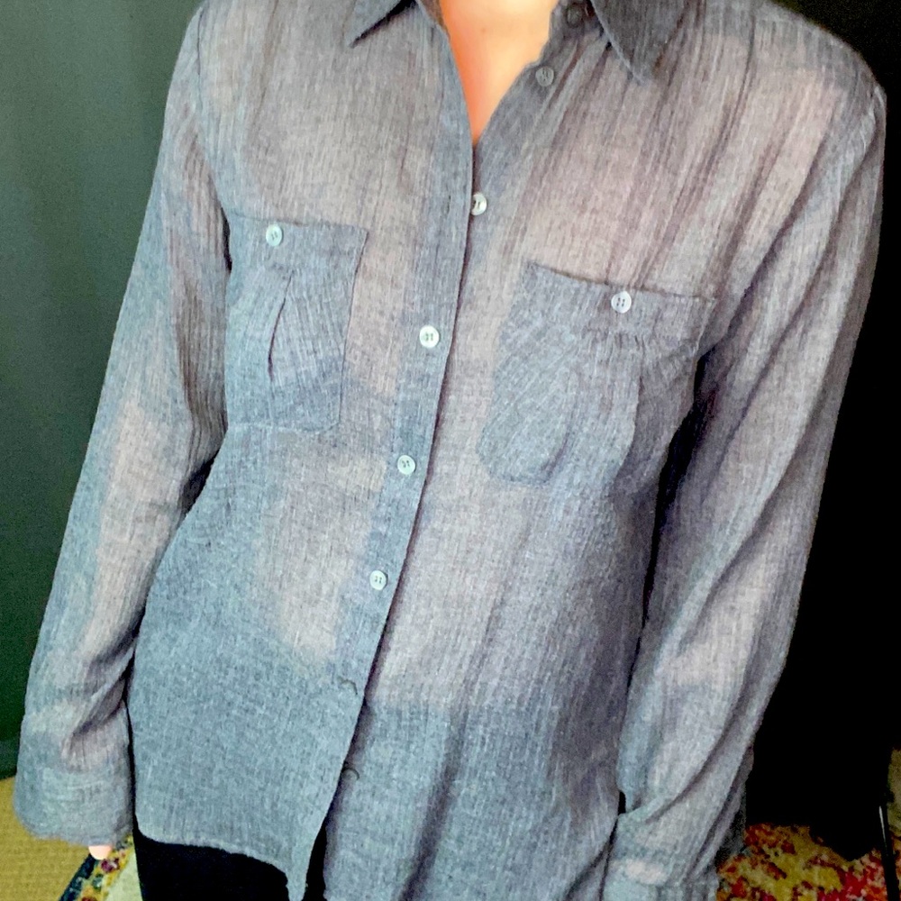 Eliot Grey Button Down